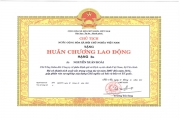 Huân chương Lao động Hạng Ba 